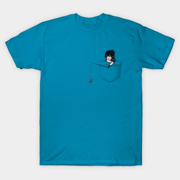 Pocket Noctis T-Shirt by Silveretta